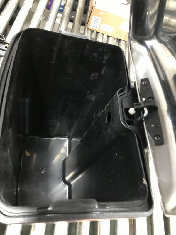 Photo 1 of 21 INCH METAL TRASH CAN
