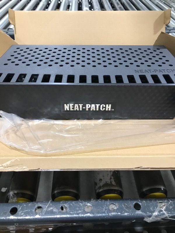 Photo 3 of Neat Patch Mini 1U Low Profile Cable Management Unit 19.46 x 13.24 x 3.5 inches