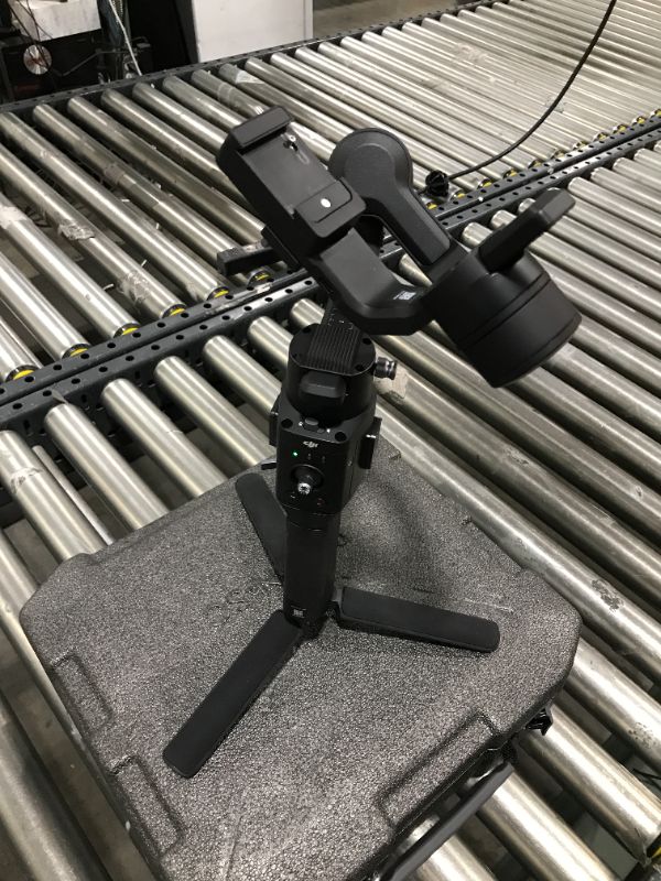 Photo 2 of DJI Ronin-SC - Camera Stabilizer, 3-Axis Handheld Gimbal for DSLR and Mirrorless Cameras, Up to 4.4lbs Payload, Sony, Panasonic Lumix, Nikon, Canon, Lightweight Design, Cinematic Filming, Black
