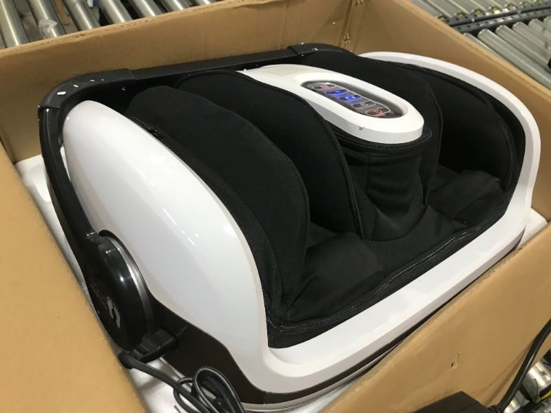 Photo 2 of Cloud Massage Shiatsu Foot Massager Machine - Increases Blood Flow Circulation, Deep Kneading, with Heat Therapy - Deep Tissue, Plantar Fasciitis, Diabetics, Neuropathy (Without Remote)
