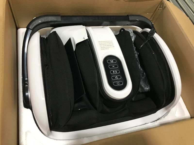 Photo 3 of Cloud Massage Shiatsu Foot Massager Machine - Increases Blood Flow Circulation, Deep Kneading, with Heat Therapy - Deep Tissue, Plantar Fasciitis, Diabetics, Neuropathy (Without Remote)
