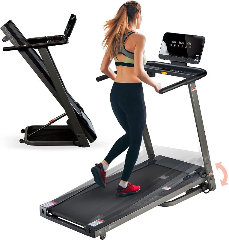 Photo 1 of LifePro Folding Treadmill for Home - Smart Motorized Portable Treadmill with Incline, Bluetooth Speakers & Modern Display - Easy Assembly Compact Walking Treadmill Incline for Cardio & Weight Loss
