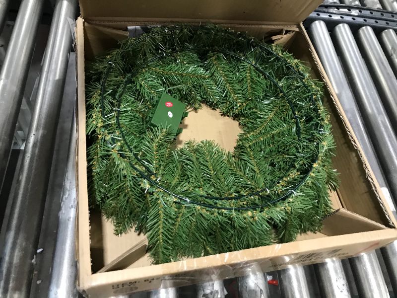 Photo 1 of 16 INCH LIGHTED CHRISTMAS WREATH