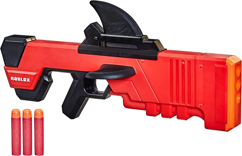 Photo 1 of NERF Roblox MM2: Shark Seeker Dart Blaster
