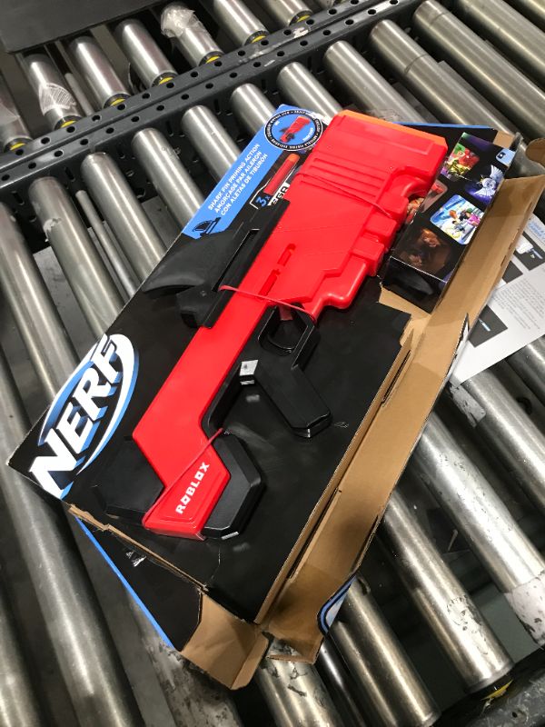 Photo 1 of NERF Roblox MM2: Shark Seeker Dart Blaster