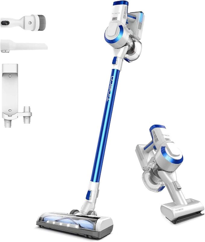 Photo 1 of Tineco A10 Hero Cordless Stick/Handheld Vacuum Cleaner with Wall Mount, Super Lightweight with Powerful Suction for Carpet, Hard Floor & Pet - Space Blue
