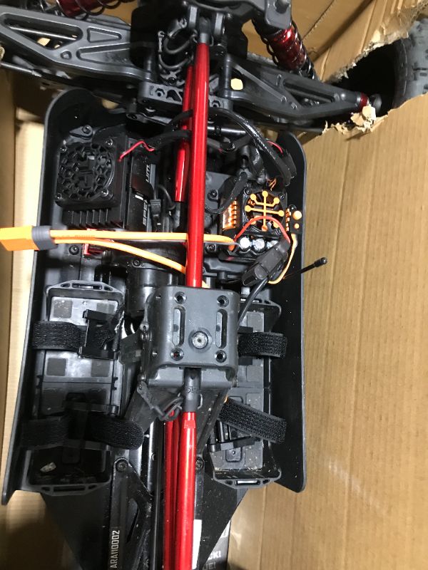Photo 1 of for parts only!!! ARRMA 1/5 KRATON 4X4 8S BLX Brushless Speed RC Monster Truck RTR ARA110002T2 HH
