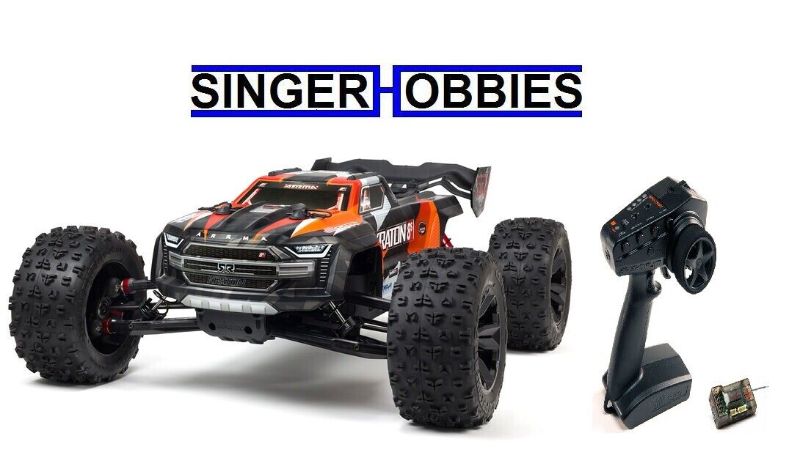 Photo 1 of for parts only!!! ARRMA 1/5 KRATON 4X4 8S BLX Brushless Speed RC Monster Truck RTR ARA110002T2 HH
