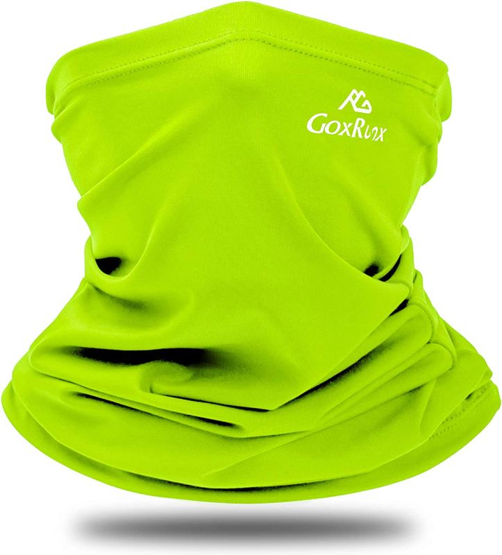 Photo 1 of  Summer Neck Gaiter  (Bright Green) 2 PACK