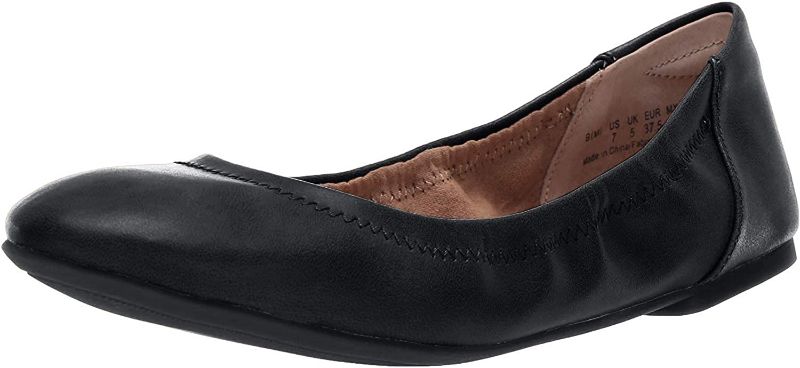 Photo 1 of AMAZON ESSENTIALS - BALLET FLATS - BLACK - SIZE 6 -