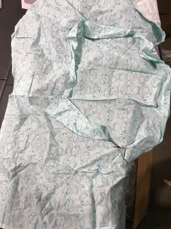 Photo 1 of Baby Breastfeeding Nursery Cover Nursing Poncho (Blue) 