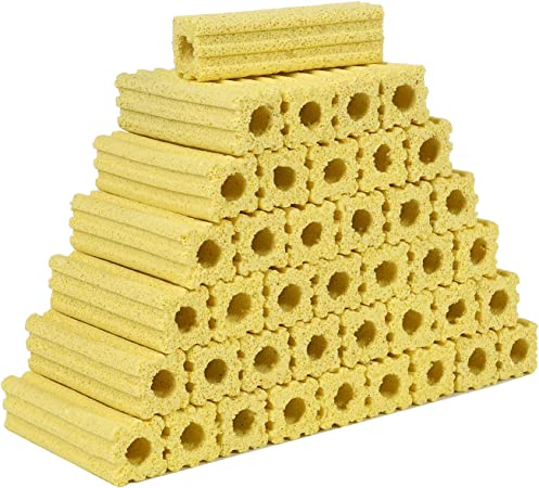 Photo 1 of 54pcs 3.8 Inch Long Large Aquarium Ceramic Filter Media,Ceramic Bio Media Blocks for Fish Tank and Koi Pond
