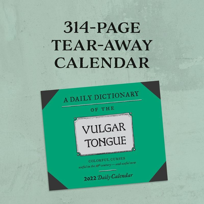 Photo 1 of A Dictionary of the Vulgar Tongue Daily Calendar
