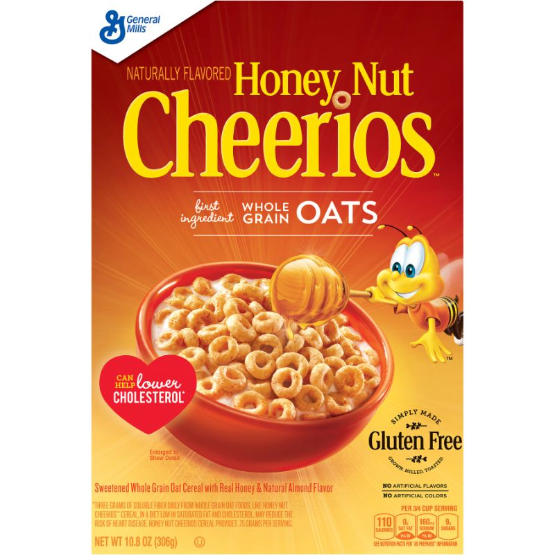 Photo 1 of 8 PACK Cheerios Honey Nut Cereal - 10.8 Oz EXPIRED 11/03/2022
