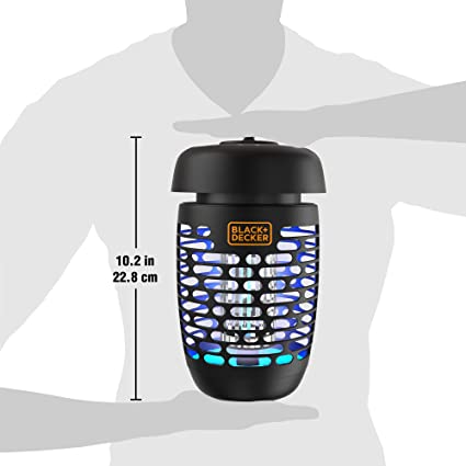 Photo 1 of BLACK + DECKER Bug Zapper and Mosquito Repellent | Fly Trap Pest Control for All Insects, Including Flies, Gnats for Indoor & Outdoor Use 600 Sqft Coverage