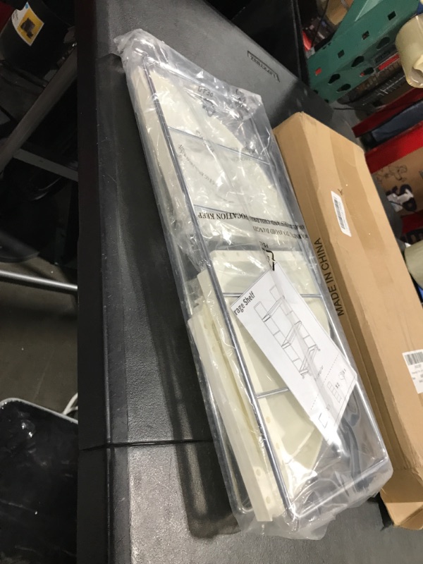 Photo 1 of SEKEPINGO 3-TIER STORAGE SILVER 