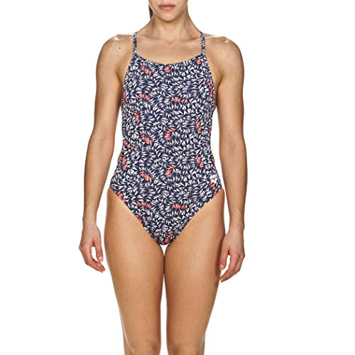Photo 1 of Arena Women's Print Booster Back MaxLife One Piece Athletic Training Swimsuit, Memphis, (SIZE 36)
