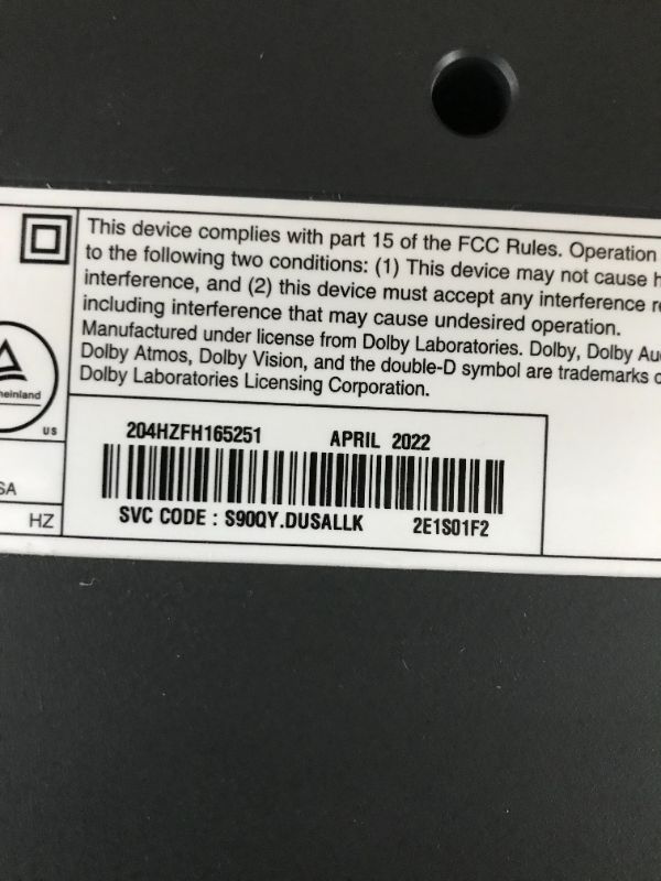 Photo 5 of LG Sound Bar and Wireless Subwoofer S90QY - 5.1.3 Channel, 570 Watts Output, Home Theater Audio with Dolby Atmos, DTS:X, and IMAX Enhanced
