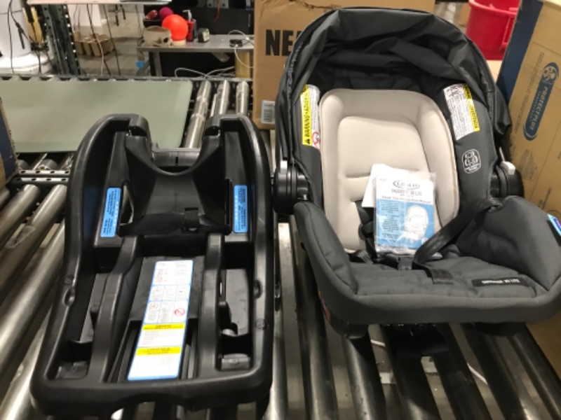 Photo 2 of Graco FastAction SE Travel System | Includes Quick Folding Stroller and SnugRide 35 Lite Infant Car Seat, Redmond, Amazon Exclusive