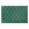 Photo 1 of A1HC Diamond Green 24 in. x 36 in. Eco-Poly Scraper Mats with Anti-Slip Fabric Finish and Tire Crumb Backing
