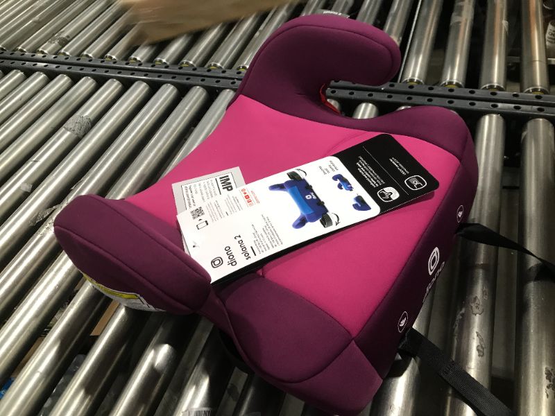 Photo 2 of Diono Solana 2 XL, Dual Latch Connectors, Lightweight Backless Belt-Positioning Booster Car Seat, 8 Years 1 Booster Seat, Pink 2019 LATCH Connect Single Pink