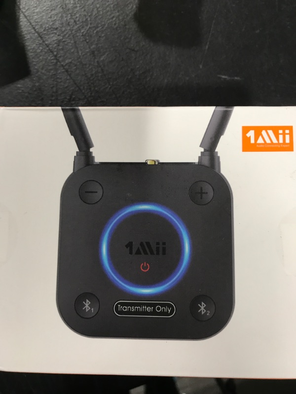 Photo 3 of 1Mii B06TX Bluetooth 5.2 Transmitter for TV to Wireless Headphone/Speaker, Bluetooth Adapter for TV w/Volume Control, AUX/RCA/Optical/Coaxial Audio Inputs, Plug n Play, aptX Low Latency & HD

