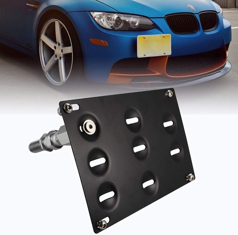 Photo 1 of  Front Bumper Tow Hook Adapater License Plate Mounting Bracket Holder BMW E7113 5 Series X5 X6