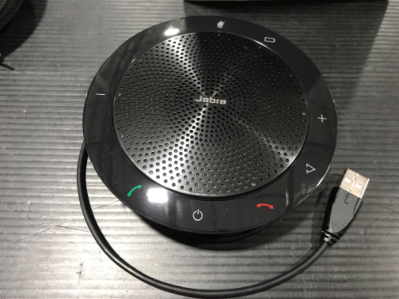 Photo 1 of Jabra Speak 510 Wireless Bluetooth Speaker for Softphone and Mobile Phone – Easy Setup, Portable Speaker for Holding Meetings Anywhere with Outstanding Sound Quality UC Optimized (Standard) Speak 510