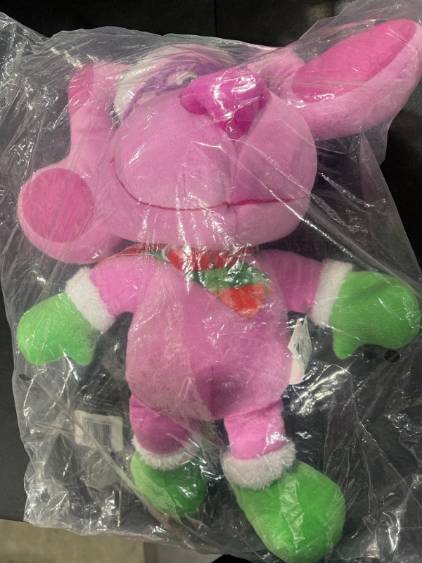 Photo 2 of Blue's Clues & You! Holiday Magenta, 15-Inch Large Plush, Stuffed Animal, Magenta Dog, by Just Play