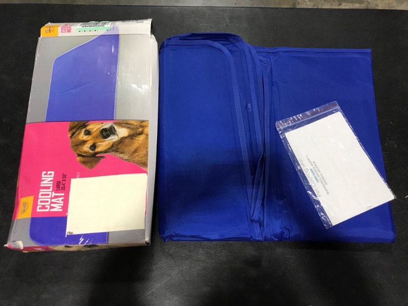 Photo 1 of Arf Pets Dog Cooling Mat 35” x 55” Pad for Kennels, Crates & Beds, Non-Toxic, Solid Self Cooling Gel .No Fridge or Electricity Needed