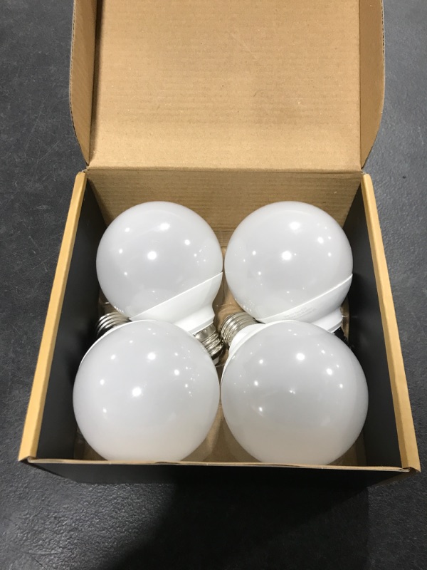 Photo 1 of 4 PCS - G25 LIGHT BULB 5W 