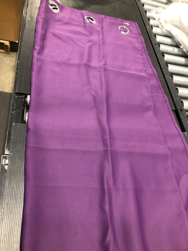 Photo 1 of 1 PURPLE CURTAIN PANEL SIZE 40"X 62"