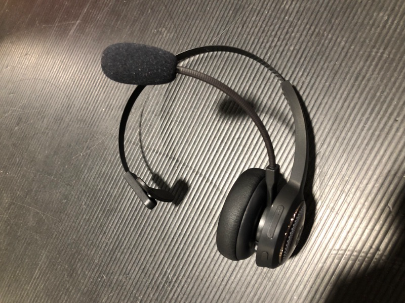 Photo 1 of LEVN Bluetooth Headset, Wireless Headset with Microphone & Mute Button, 60Hrs Talk Time, On-Ear AI Noise Cancelling Headphones with Bluetooth 5.2 Multipoint for Trucker/Remote Work/Online Class/Zoom
