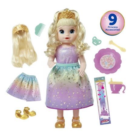 Photo 1 of Baby Alive Princess Ellie Grows up Doll Set, 9 Piece

