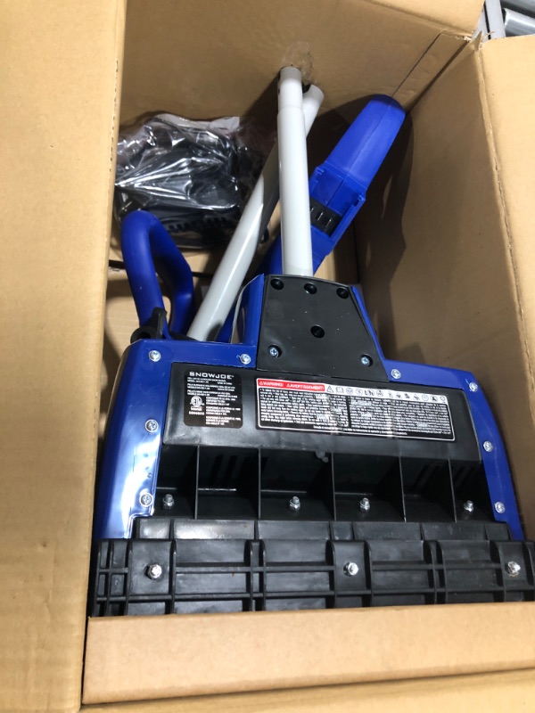 Photo 1 of 11 in. 24-Volt Cordless Snow Shovel Kit with 5.0 Ah Battery + Charger