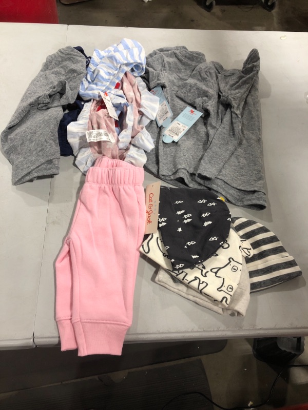 Photo 1 of BABY CLOTHES BUNDLE VARIOUS SIZES AND ITEMS ----TARGET CLOTHES