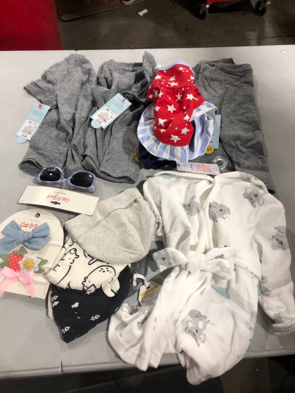 Photo 1 of BABY CLOTHES BUNDLE VARIOUS SIZES AND ITEMS ----TARGET CLOTHES