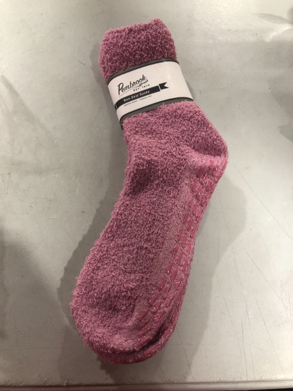 Photo 1 of 7 pairs pink fluffy grip socks