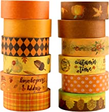Photo 1 of 12 Rolls Fall Theme Tapes for DIY Crafts, Planner, Scrapbook, Gift Packaging, Party Decors https://a.co/d/gf5ez7S
