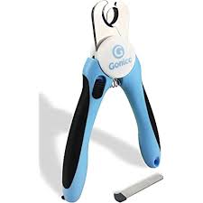 Photo 1 of Amazon Basics Pet Nail Clipper and File Professional Grooming Tool with Non-Slip Handle and Safety Guard
