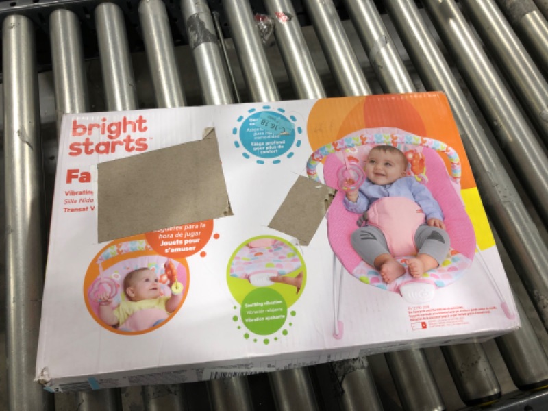 Photo 2 of Bright Starts Fanciful Fantasy Unicorn Vibrating Baby Bouncer ( factory closed ) 
