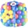 Photo 1 of 200 Ball Pit Balls for Kids – Plastic Ball Refill Pack for Kids | Phthalate and BPA Free Non-Toxic Plastic Ball Pack | Reusable Storage Bag with Zipper – Sunny Days Entertainment
