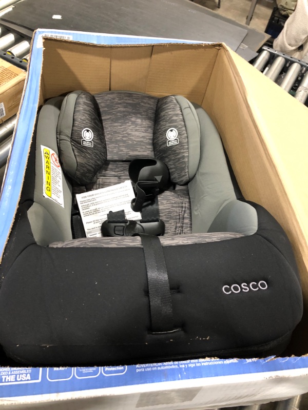 Photo 2 of Cosco Mighty Fit 65 DX Convertible Car Seat (Heather Onyx Gray)