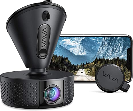 Photo 1 of Dash Cam, VAVA 4K 3840X2140@30Fps Wi-Fi Car Dash Camera with Sony Night Vision Sensor, Dashboard Camera Recorder with Parking Mode, G-Sensor, Loop Recording, Support 256GB Max ( factory closed ) 
