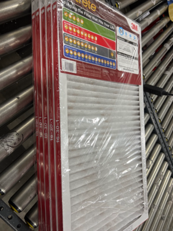 Photo 1 of Allergen Defense Pleated Air Filter 6pck 16x30x1