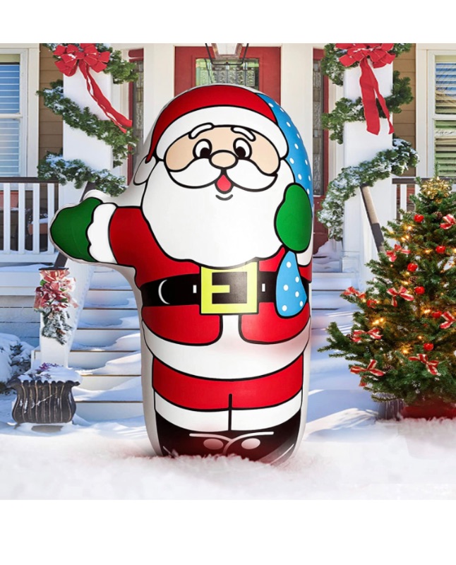 Photo 1 of 34 Inch Inflatable Santa Claus w