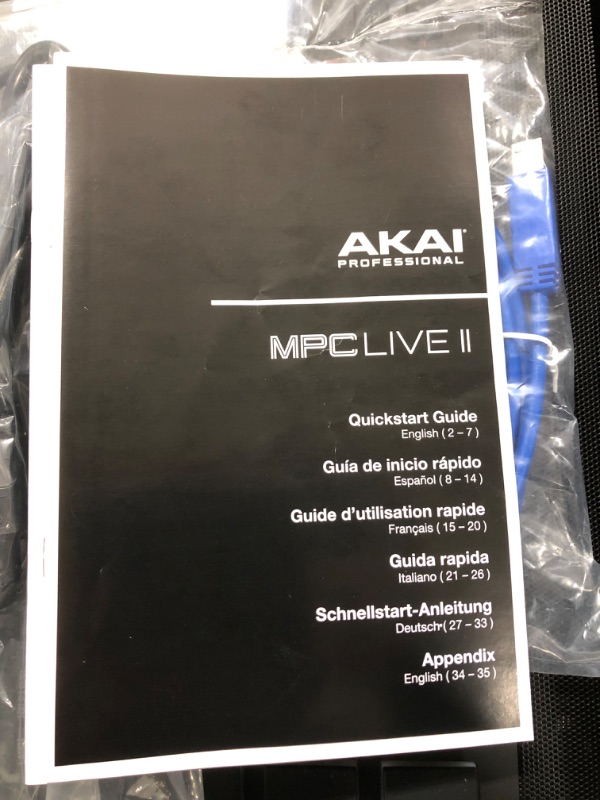 Photo 4 of Akai Professional MPC One – Drum Machine, Sampler & MIDI Controller with Beat Pads, Synth Engines, Standalone Operation and Touch Display
