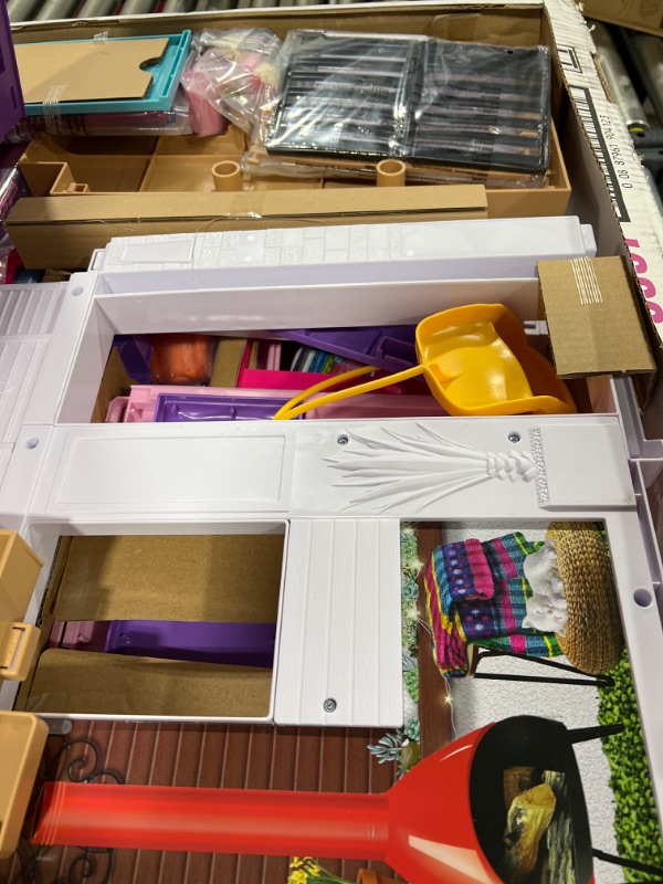 Photo 1 of Barbie Dreamhouse Doll House Playset Barbie House with 75+ Accesssories Wheelchair Accessible Elevator Pool, Slide and Furniture