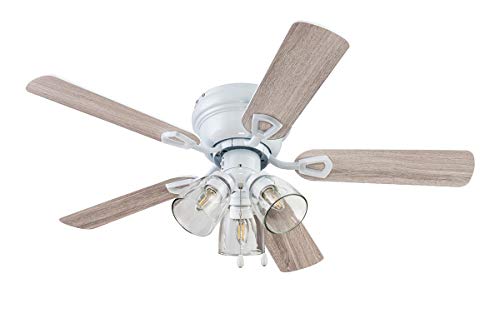 Photo 1 of 42 Prominence Home Renton Indoor Ceiling Fan White
