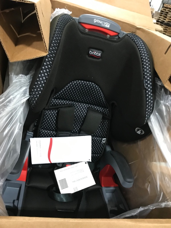 Photo 2 of Britax Grow with You ClickTight Harness-2-Booster Car Seat, Cool Flow Gray ClickTight Cool Flow Gray